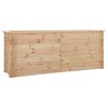 vidaXL Garden Raised Bed 200x50x80 cm Pinewood 19 mm