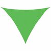 vidaXL Sunshade Sail 160 g/m&sup2; Light Green 3,5x3,5x4,9 m HDPE