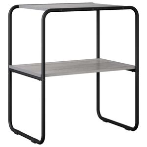 vidaXL Console Table Grey Sonoma 80 x 42.5 x 70 cm Engineered Wood