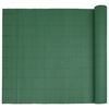 vidaXL Garden Fence Double-Sided Green 1.8x5 m PVC