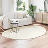vidaXL Area Rugs HUARTE Cream 140 x 200 cm Polyester