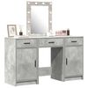 vidaXL Dressing Table with Door Grey 50 x 41 x 135 cm Engineered Wood