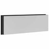 vidaXL Shower Niche Black 90 x 30 x 9.5 cm Stainless Steel