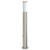 vidaXL Bollard Light with Outlet 80 cm Stainless Steel IP44
