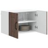 vidaXL Kitchen Cabinet with Storage Kalmar Brown Oak 60 x 31 x 40 cm