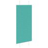vidaXL Pleated Blind Petrol Green 60x150 cm Fabric Width 59.4 cm Polyester