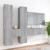 vidaXL 7 Piece TV Cabinet Set Grey Sonoma Engineered Wood