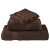 vidaXL Premium Guest Towels "SOLUND" 10 pcs Brown 30x50 cm 600 gsm