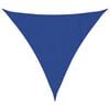 vidaXL Sunshade Sail 160 g/m&sup2; Triangular Blue 4.5x4.5x4.5 m HDPE