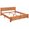 vidaXL Bed Frame without Mattress Solid Acacia Wood 160x200cm