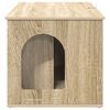 vidaXL Cat House Sonoma 85 x 55 x 50.5 cm Engineered Wood