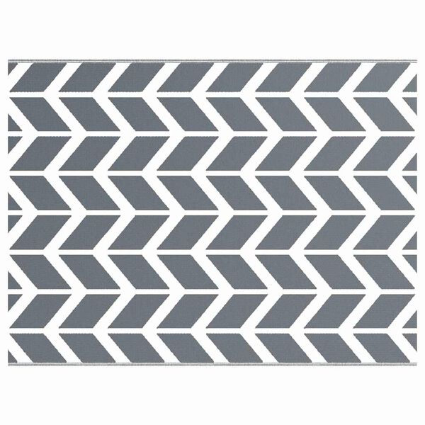 vidaXL Outdoor Rug ARAKIL Grey 300 x 400 cm PP
