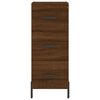 vidaXL Sideboard Brown Oak 34.5x34x90 cm Engineered Wood