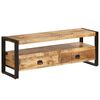 vidaXL TV Cabinet 120x35x45 cm Solid Mango Wood