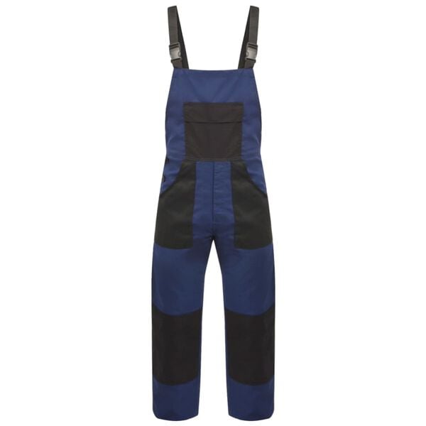 vidaXL Men's Bib Overalls Size XXL Blue