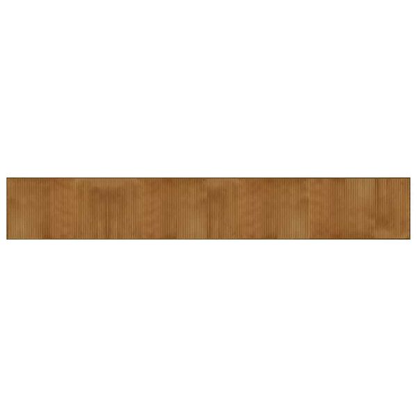 vidaXL Rug Rectangular Brown60x400 cm Bamboo