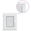 vidaXL Basement Window Internal Colour White RISOR 50 x 60 cm