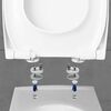 CORNAT Toilet Seat with Soft-close PREMIUM 6 Duroplast White