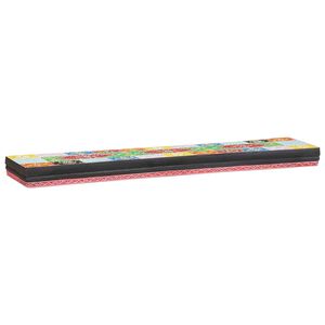 vidaXL Wall Shelves Multicolour 100 x 20 x 6 cm Solid Mango Wood