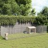vidaXL Free Range Animal Enclosure 24-Panel 54x100 cm Galvanised Iron