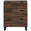 vidaXL Sideboard with Drawer Brown 60 x 33.5 x 75 cm Solid Mango wood