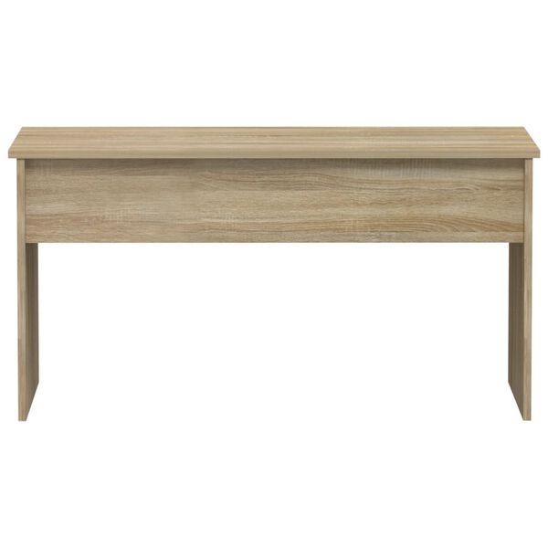 vidaXL Coffee Table Sonoma Oak 102x50.5x52.5 cm Engineered Wood