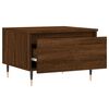 vidaXL Coffee Table Brown Oak 50x46x35 cm Engineered Wood
