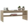 vidaXL Coffee Table Sonoma Oak 100x40x40 cm Engineered Wood
