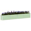vidaXL Planter Green 320 x 40 x 45 cm Steel