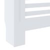 vidaXL MDF Radiator Cover White 78 cm