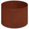 vidaXL Garden Planter Brown 90 x 90 x 20 cm Weathering Steel