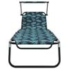 vidaXL Folding Sun Lounger 2 pcs Multicolour 190 x 57 x 81 cm Oxford