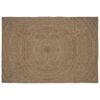 vidaXL Area Rugs Rectangular Grey 240 x 340 cm Jute