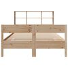 vidaXL Bookcase Bed without Mattress 140x190cm Solid Wood Pine