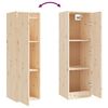 vidaXL TV Cabinets 3 pcs Solid Wood Pine