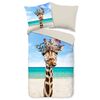 Pure Duvet Cover COOL GIRAFFE 135x200 cm