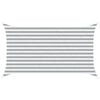 vidaXL Sun Shade Sail Light Grey and White 3.5 x 2 m