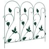 vidaXL Garden Fence Trellis Green 307 x 54.5 x 0.3 cm