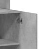 vidaXL Kitchen Cabinet Concrete Grey 60x50x180 cm Engineered Wood