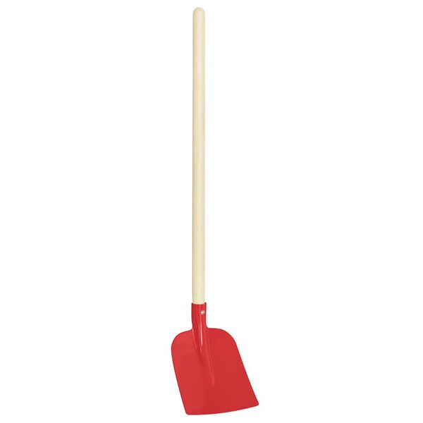 vidaXL Shovel Head Red 32 x 24.5 cm Powder-Coated Steel
