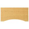 vidaXL Desk Top 110x55x4 cm Bamboo