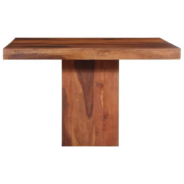 vidaXL Dining Table 120x120x77 cm Solid Wood Acacia