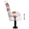 vidaXL Boat Seat with Pedestal Height Adjustable 360&deg; Rotatable