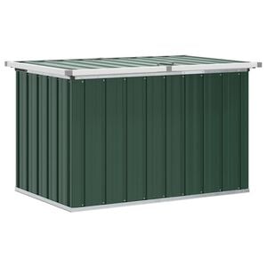 vidaXL Garden Storage Box Green 109x67x65 cm