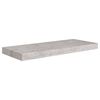 vidaXL Floating Wall Shelves 4 pcs Concrete Grey 60x23.5x3.8 cm MDF