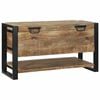vidaXL Storage Box with Storage Brown 80 x 35 x 45 cm Solid Mango wood