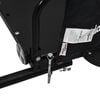 vidaXL Bike Trailer Black Oxford Fabric and Iron