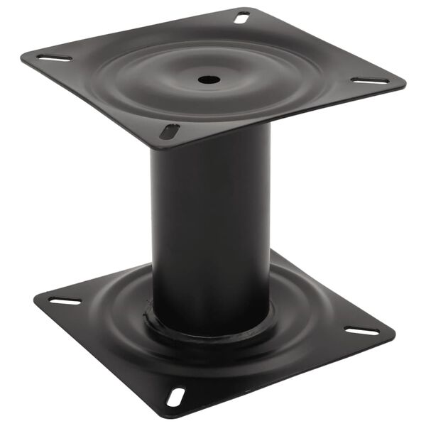 vidaXL Boat Seat Pedestal with 360&deg; Seat Swivel Steel