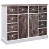 vidaXL Sideboard | Brown | Paulownia wood, Poplar wood, MDF | Medium | Sideboard