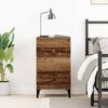 vidaXL Bedside Cabinet Old Wood 45 x 35 x 44 cm Engineered Wood
